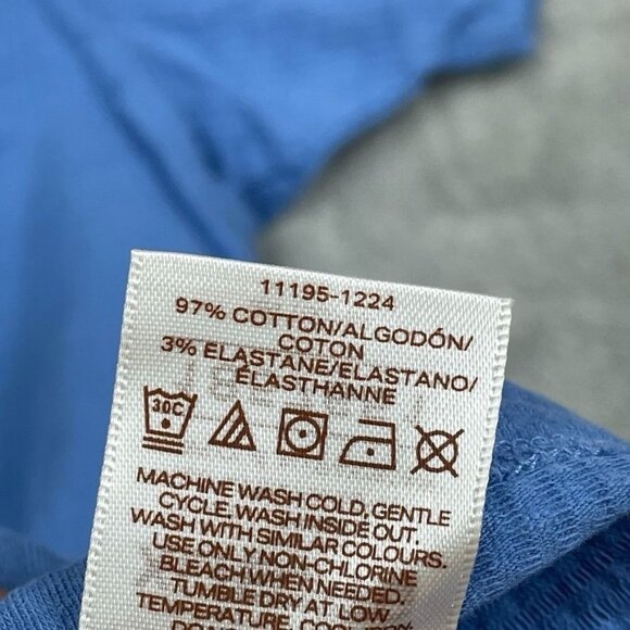 Scotch & Soda Mens Blue Textured Crew Neck T-Shirt XL NWT a0325 - Picture 7 of 9